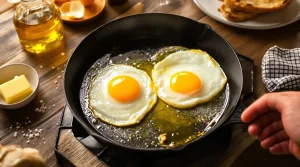 Beurre ou huile : pour des œufs au plat parfaitement cuits, un chef révèle enfin quoi utiliser