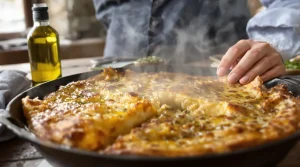 Ce plat génois ancestral aux pois chiches, croustillant et fondant, sublime chaque repas d’hiver