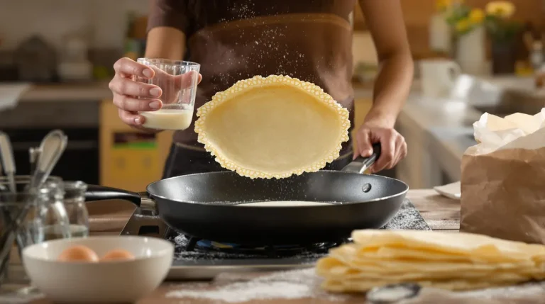 Crêpes : le secret du verre et la règle 1-2-2-2 pour une pâte parfaite à tous les coups