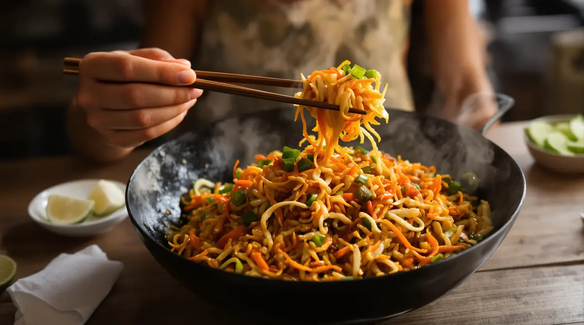 Je prépare ce riz sauté carotte-poireau à la sauce soja dès que j'ai envie d'un dîner healthy express Je prépare ce riz sauté carotte-poireau à la sauce soja dès que j'ai envie d'un dîner healthy express