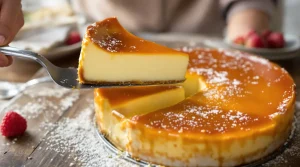 « Mon flan pâtissier sans pâte est irrésistible » : léger, fondant et prêt très vite pour le goûter