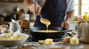 Un crêpier breton partage sa vraie recette de pâte à crêpes : fluide, simple et fidèle à la tradition